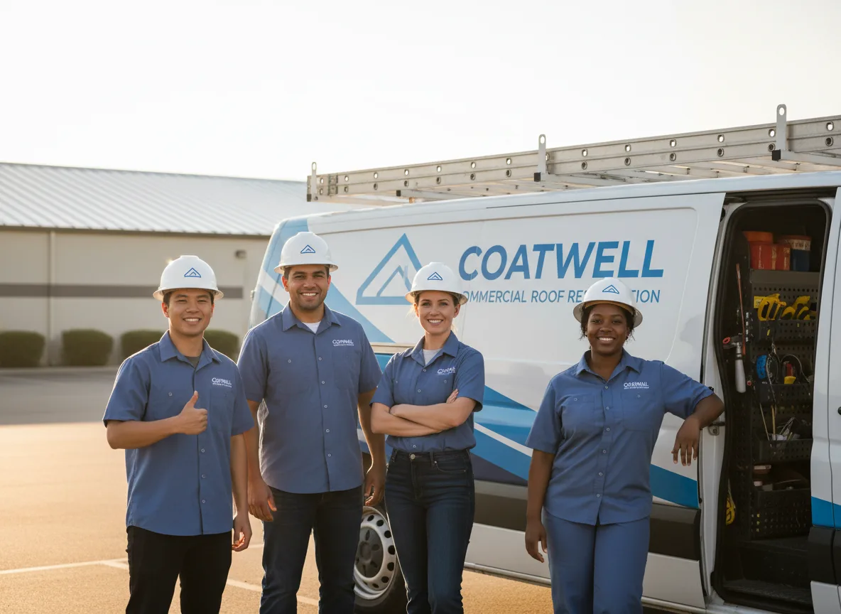 Commercial roof coating company in Goldsboro, TX
